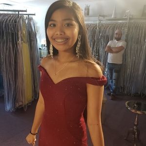 Red Trumpet Style Prom/Pageant Dress